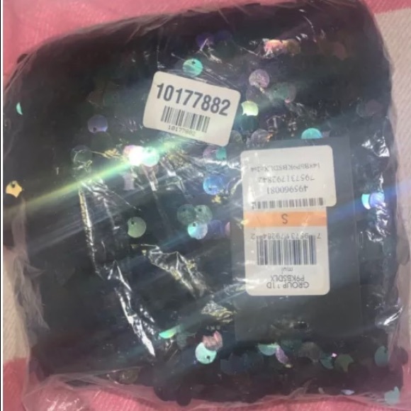 DKNY Women Sequins Spaghetti Strap Short
Fit + Flare Cocktail Dress Size: S Nwt - Picture 5 of 11